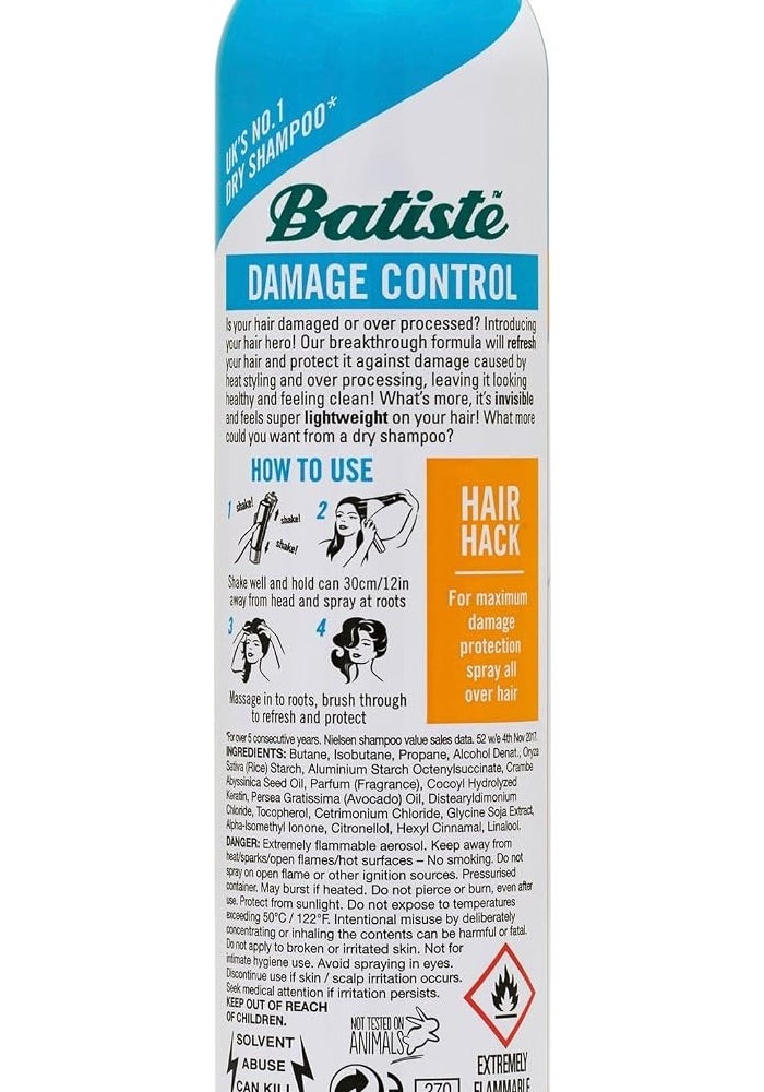 Batiste Dry Shampoo Damage Control 200ml - Image 2