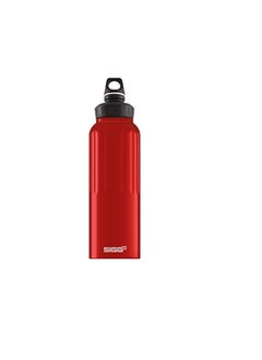 Sigg Wmb Traveller Red Water Bottle (1.5 L), Pollutant-Free And Leak-Proof Metal Bottle, Lightweight And Robust Aluminium Bottle For Sports  - Image 1
