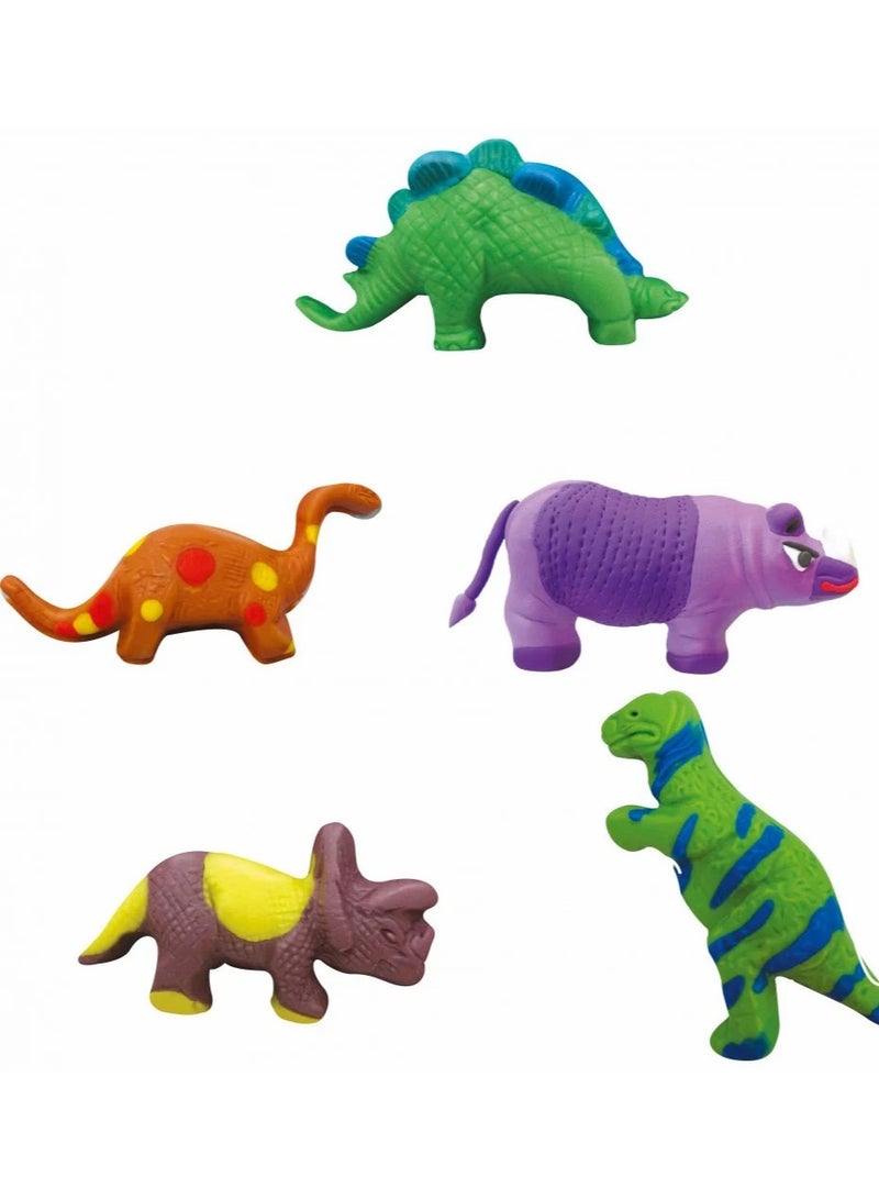 Dinosaur Sand & Water Molds Set - 6 Different Shapes - Image 1