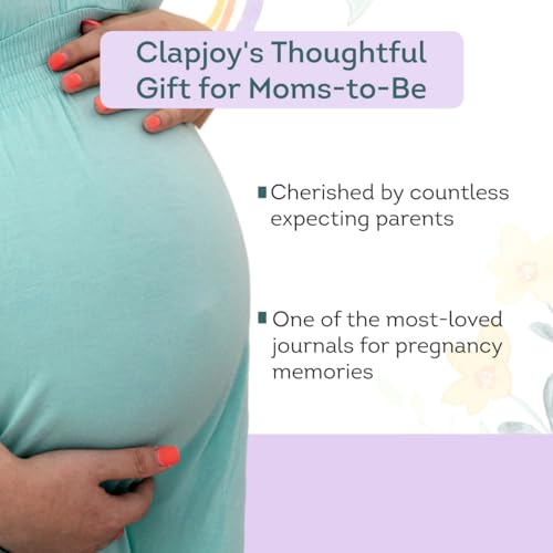 Clapjoy My Pregnancy Journal | My Baby Bump Story – Keepsake Memory Book for Expecting Moms, Weekly Prompts, Photos, and Notes to Capture Every Special Moment - Image 2