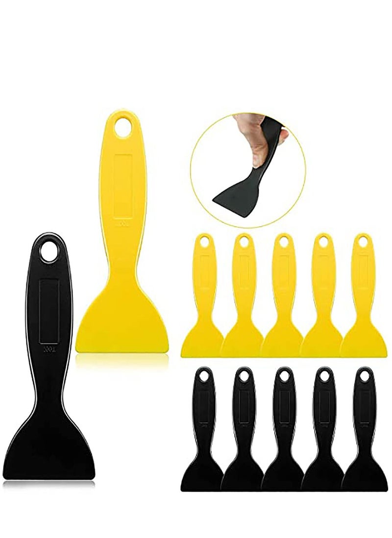 Y&D Plastic Putty Knife Spatula, Resin Removal Vinyl Film Wrap Cleaner Scraper Air Bubble Remover Sticker Installation Tool, Reusable  - Image 1