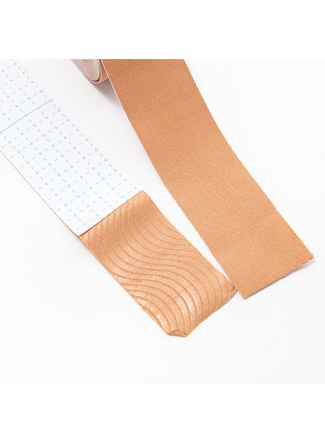 Generic 3 Rolls of Elastic Muscle Tape Sports Fitness Muscle Pain Injury Protection Tape Muscle Care Therapeutic Tape First Aid Band Support and Chest Patch  - Image 2