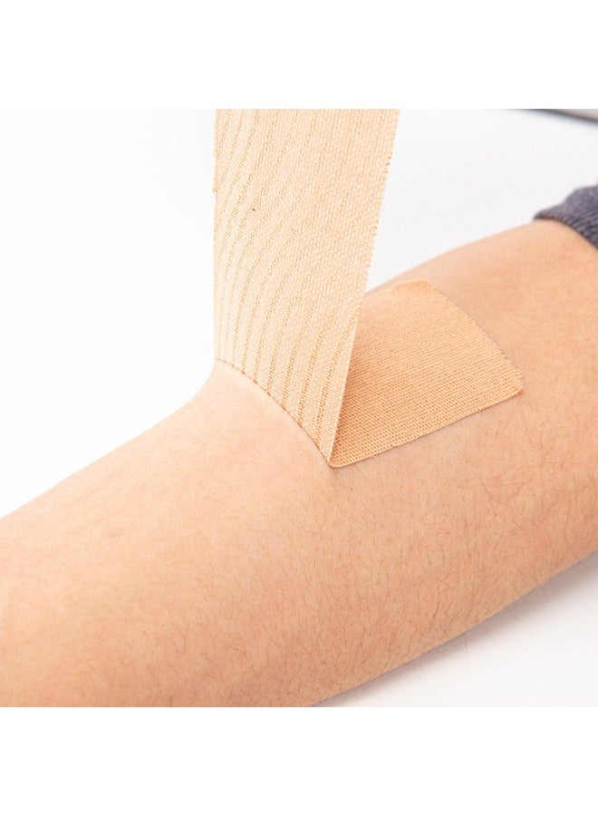 Generic 3 Rolls of Elastic Muscle Tape Sports Fitness Muscle Pain Injury Protection Tape Muscle Care Therapeutic Tape First Aid Band Support and Chest Patch  - Image 3