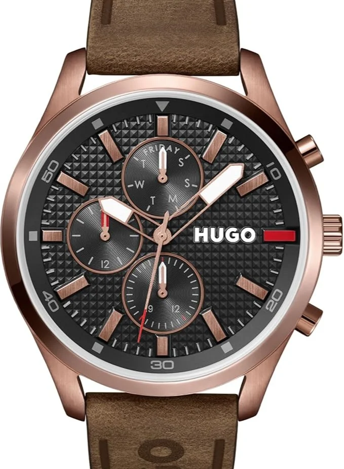HUGO Chase Chronograph Watch for Men
