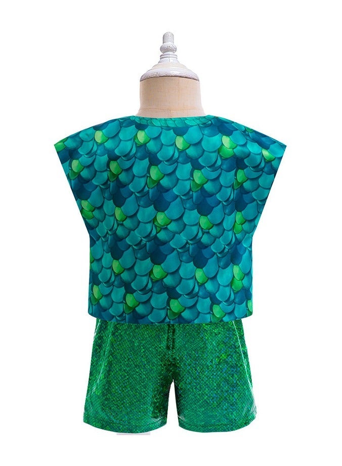 general Magic Fairy Bran cosplay three-piece suit dress stage performance children's outfit meets fans' character role-playing needs - Image 4