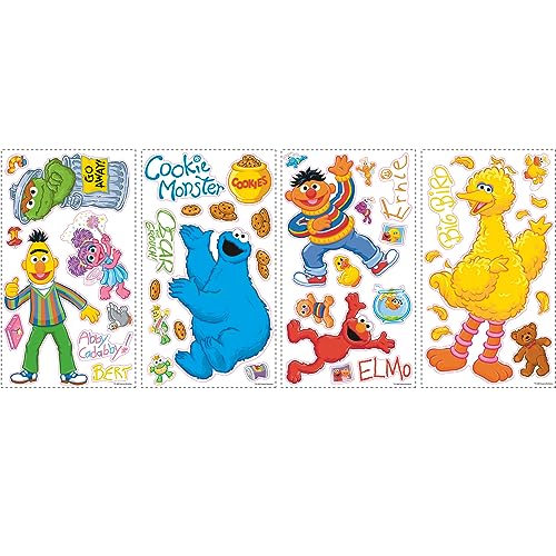 RoomMates RMK1384SCS Sesame Street Peel and Stick Wall Decals - Image 5