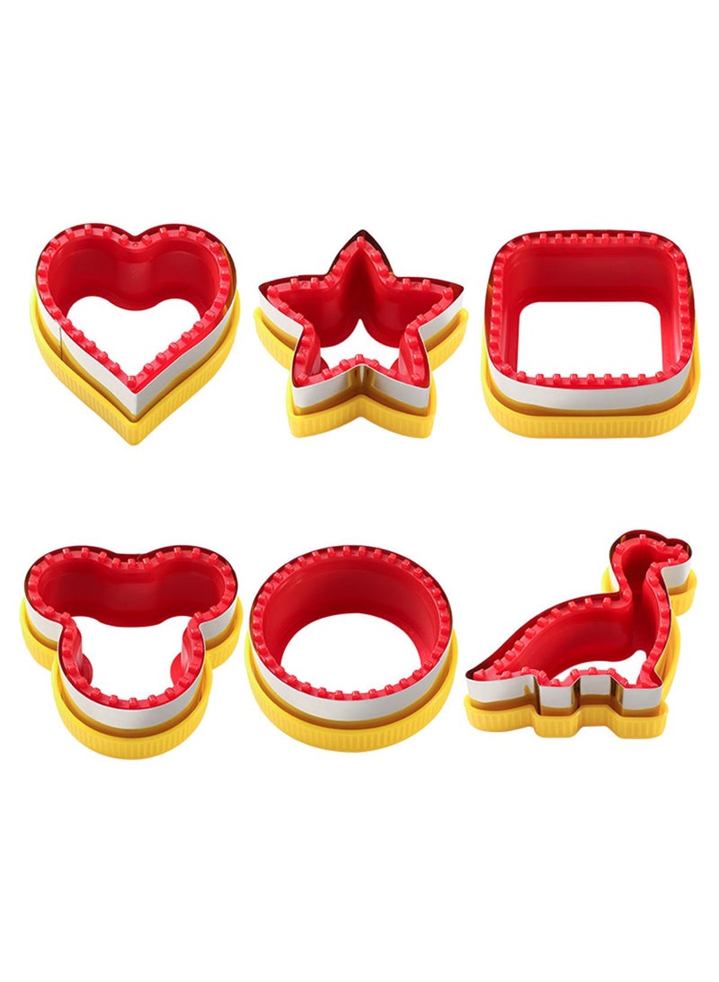 6 Sandwich Cutting Sandwich Mold Pocket Sandwich Cutting Toast Bread Mold Baking Tool Biscuit Mold - Image 5