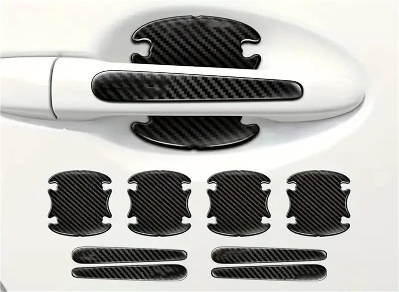 Door Handle Scratch Protector 56pcs Car Anti-Collision Strips, Door Bowl Stickers, and Scratch Protection - Image 3