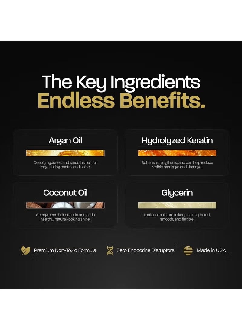 Based Hydrating Conditioner with Aloe Vera, Peppermint Oil, & Coconut Oil, Cleansing Conditioner for Men, No Sulfates, Parabens or Phthalates, Quality Hair Care, 12 fl oz Bottle (Pack of 1) - Image 4