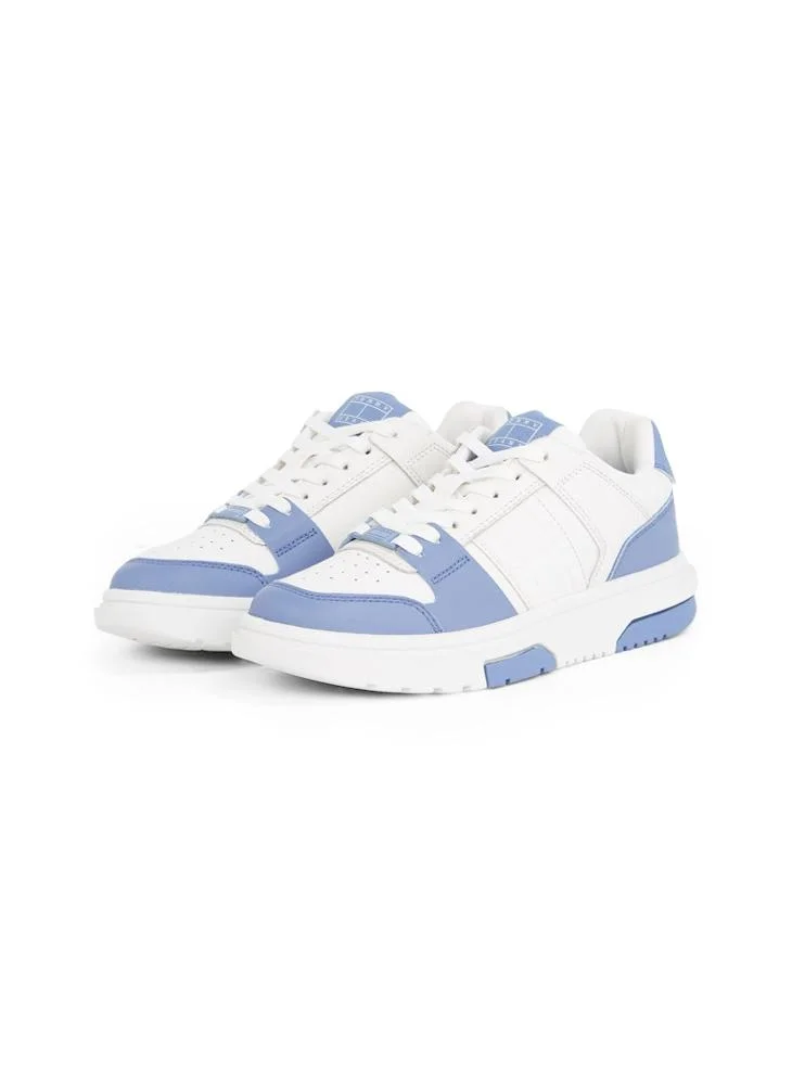 تومي جينز Logo Detail Lace Up Low Top Sneakers