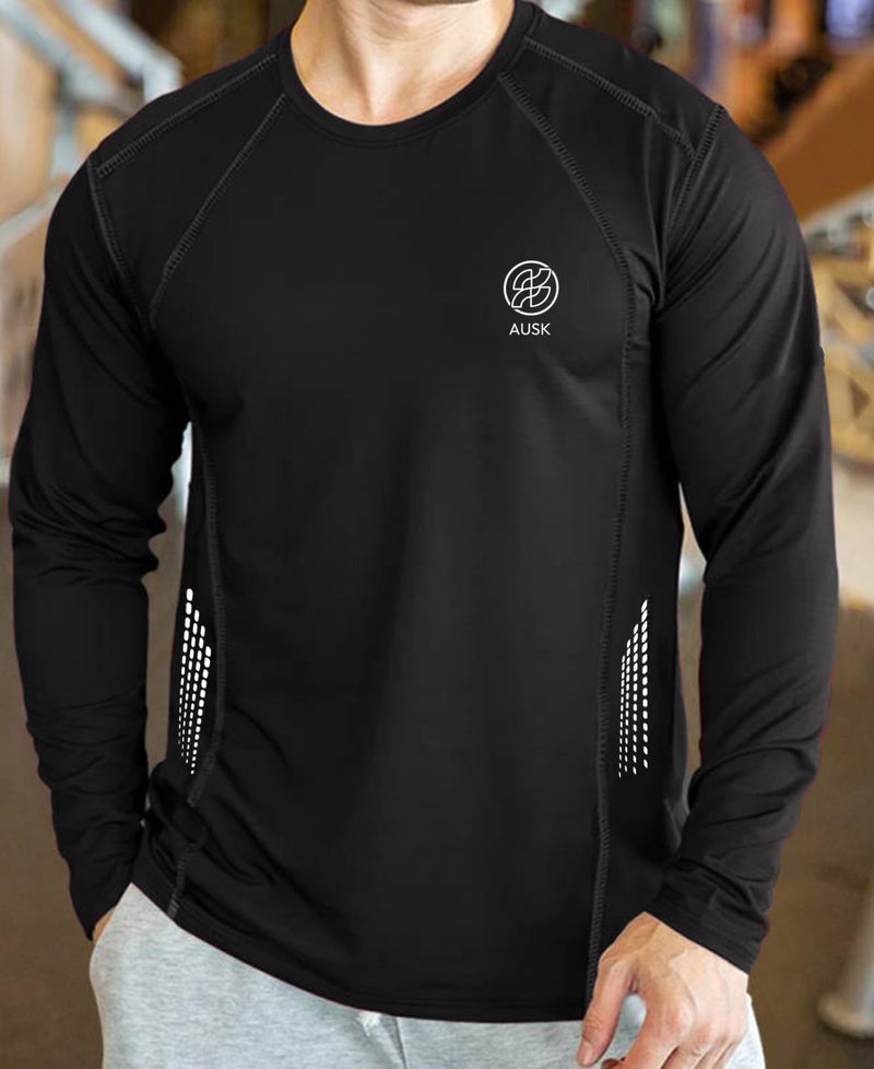 AUSK Men T-Shirt || Sports T-Shirt for Men || Printed Combo of 2 T Shirts - Image 2