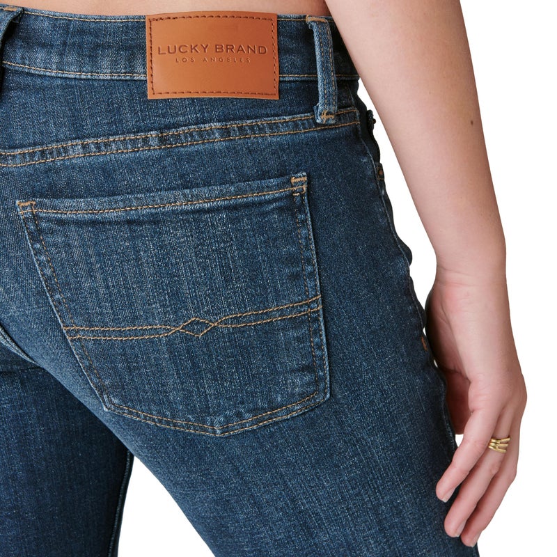 Lucky Brand womens Mid Rise Sweet Bootcut Jeans, Agate, 27W x 30L US - Image 5