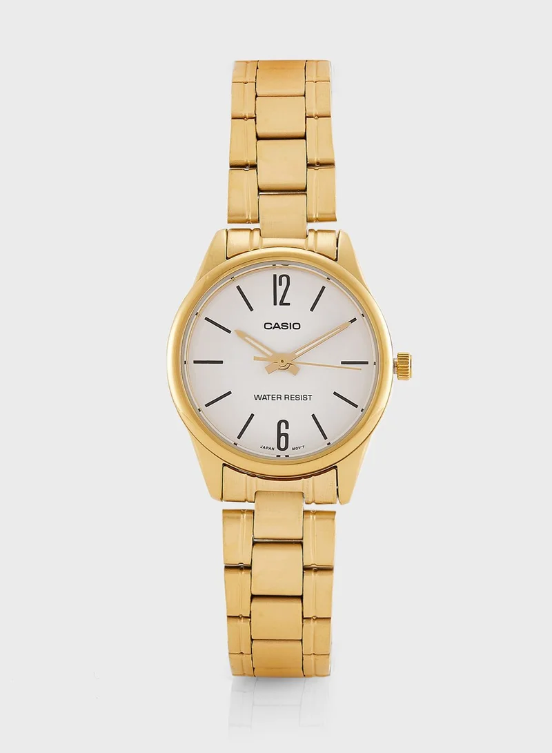 CASIO Steel Strap Analog Watch