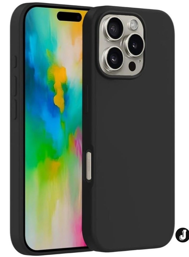NEW NEW Liquid Silicone Case for iPhone 16 Pro - Ultra Slim Design with Soft Anti-Scratch Microfiber Lining & Drop Protection