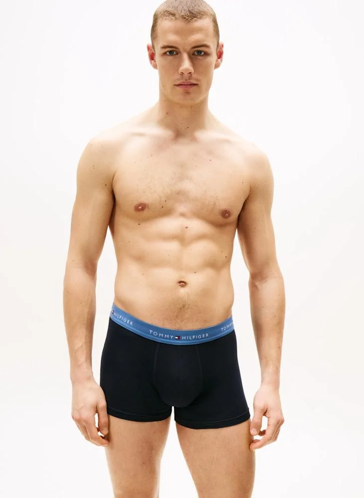 TOMMY HILFIGER Signature Essential Waistband Trunks - 3-Pack
