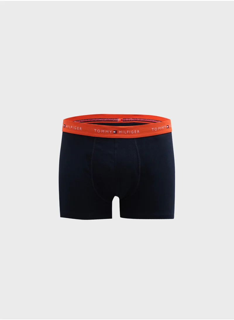 TOMMY HILFIGER Signature Essential Waistband Trunks - 3-Pack