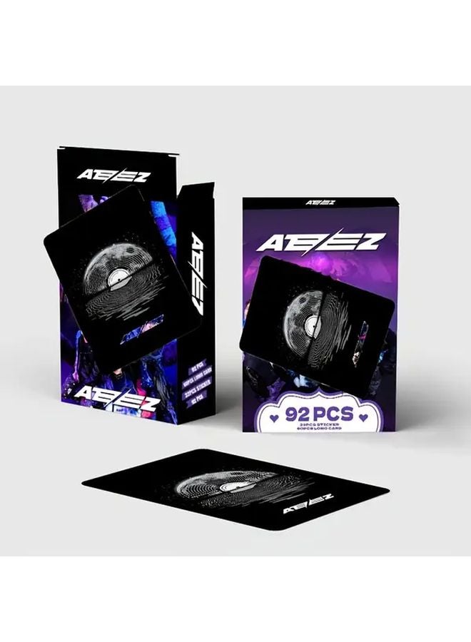 Will Boxed Collection 92 LOMO Cards Set Vibrant Photo Card Stickers A Box Color Durable Card Stock Perfect for Collectors - Image 1