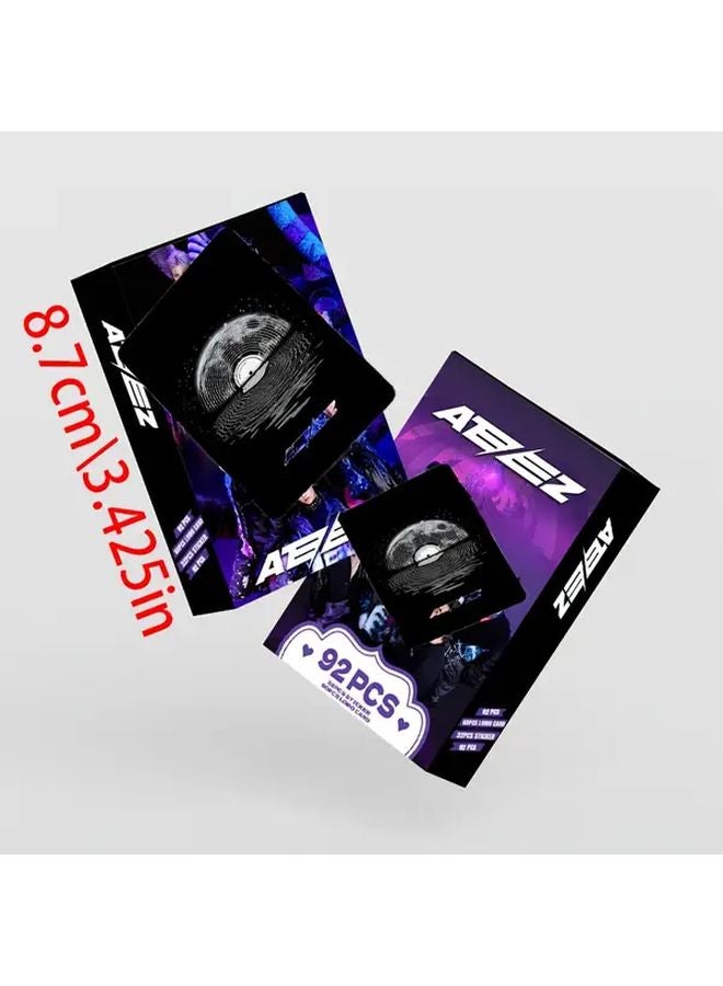 Will Boxed Collection 92 LOMO Cards Set Vibrant Photo Card Stickers A Box Color Durable Card Stock Perfect for Collectors - Image 3