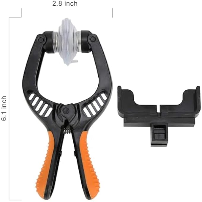 rayihni 2 PCS SCREEN OPENING TOOL KIT WITH SUCTION CUP AND OPENING PLIERS, LCD SCREEN REMOVAL AND REPLACEMENT TOOLS FOR MOBILE PHONE, TABLET, LAPTOP REPAIR - Image 2