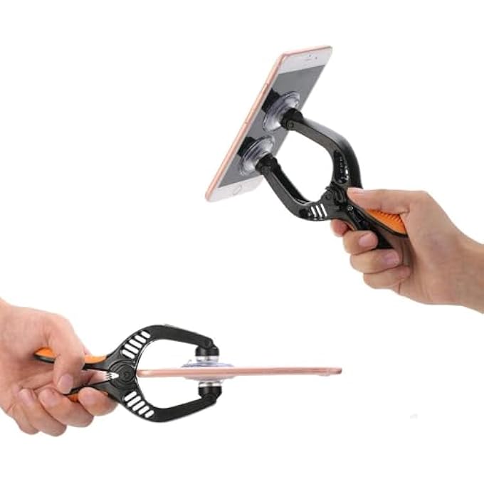 rayihni 2 PCS SCREEN OPENING TOOL KIT WITH SUCTION CUP AND OPENING PLIERS, LCD SCREEN REMOVAL AND REPLACEMENT TOOLS FOR MOBILE PHONE, TABLET, LAPTOP REPAIR - Image 3