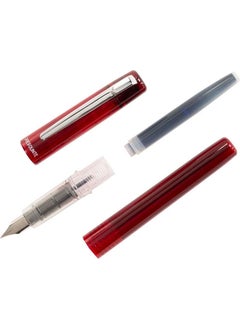 Platinum Prefounte Fountain Pen M 0 5 Nib Crimson Red  - Image 5
