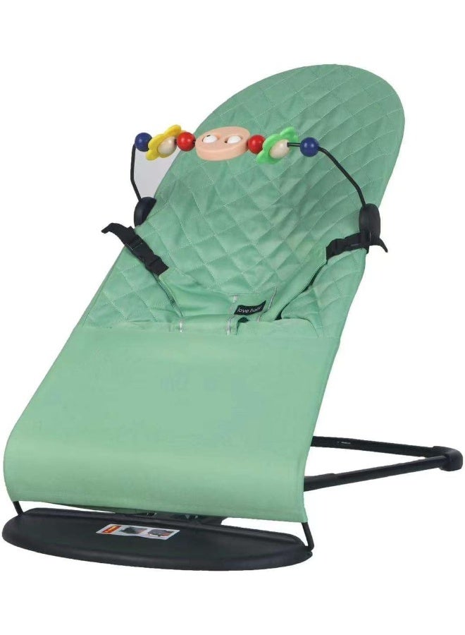 ECVV New Born Baby Portable Playing Canvas Sleeping Rocking Chair Cradle with Toy Pendant Kids Swing Bassinet Chair - Image 4