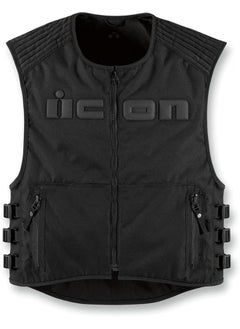 ICON Icon Brigand Vest 2830-0236 Stealth Black L-Xl 