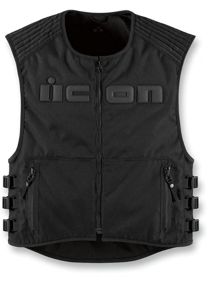 Icon Brigand Vest 2830-0236 Stealth Black L-Xl