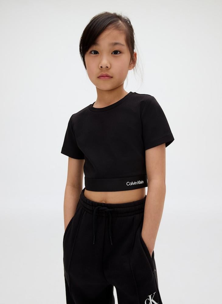 كالفن كلاين جينز بولو شعار بونتو للأطفال - Image 1