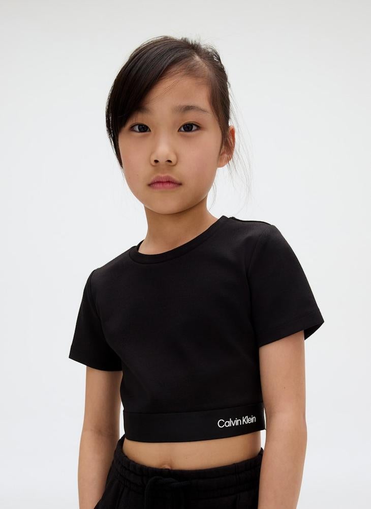 كالفن كلاين جينز بولو شعار بونتو للأطفال - Image 3