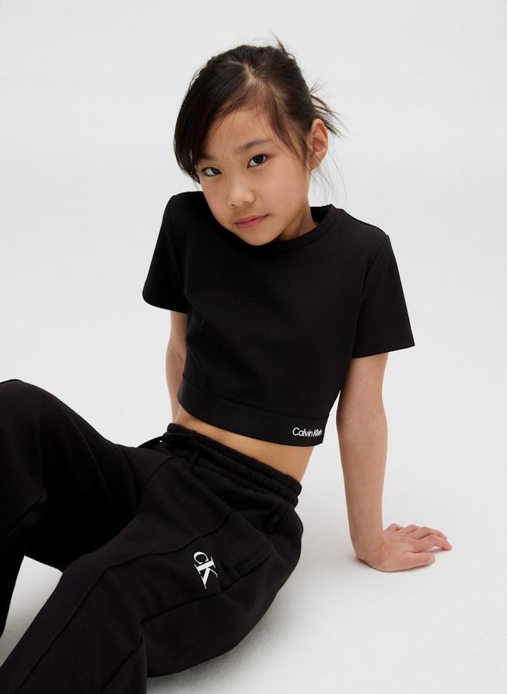 كالفن كلاين جينز بولو شعار بونتو للأطفال - Image 4