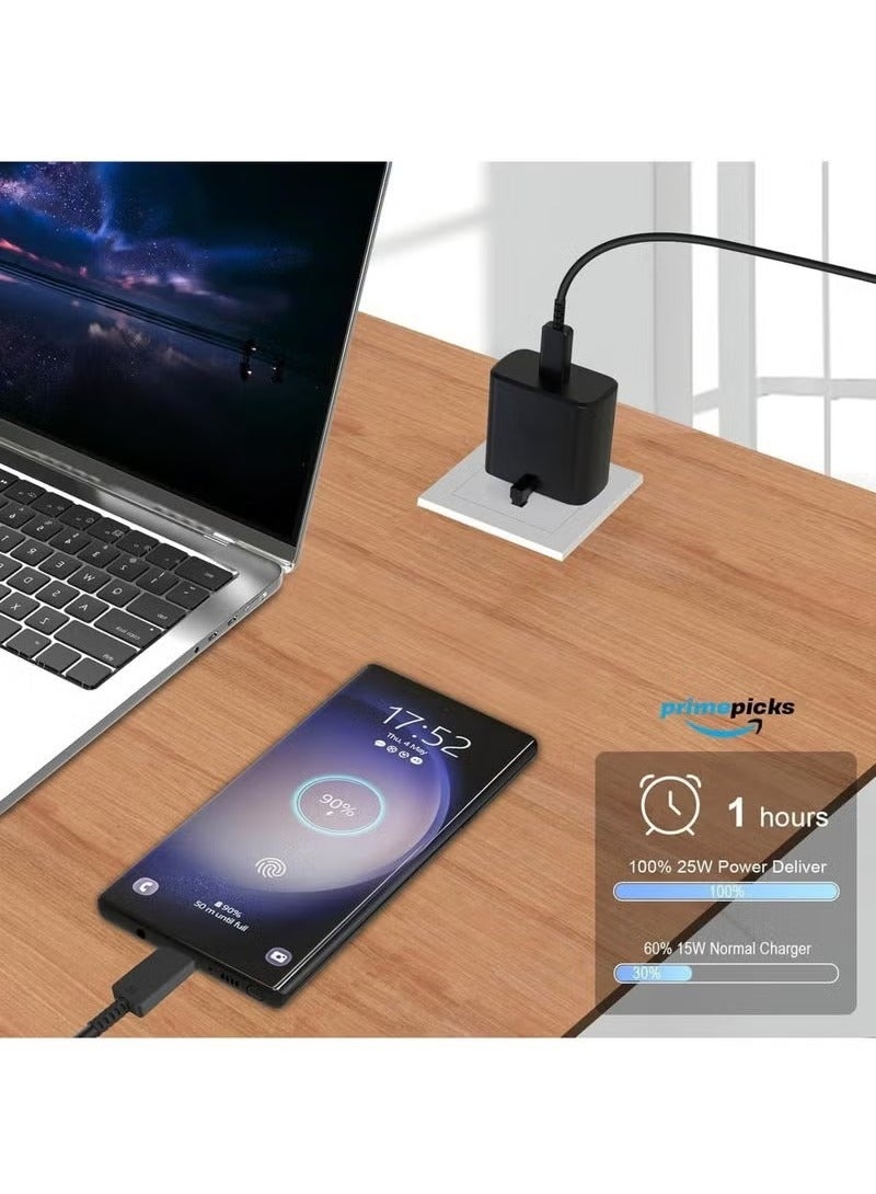 ELTRAZONE Sunshine 45W USB-C Super Fast Charger | PD Power Adapter for Samsung Galaxy S25, S24, S23, S22, S21, S20 Ultra, S24+/S23+, A55, A54, A53, A15, Galaxy Fold, Galaxy Flip & More USB-C Devices – Fast Charging Power Adapter - Image 5