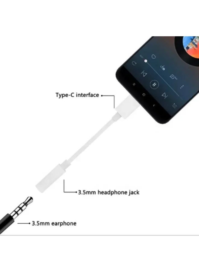 JAJEEK Type C to 3.5mm Female Headphone Jack Adapter, USB C to Aux Audio Dongle Cable Cord Compatible with iPhone 17 16 Pro Max/15 Pro, Samsung Galaxy S24/S23/S22 Ultra, iPad Pro, Pixel 9/8 - Image 3