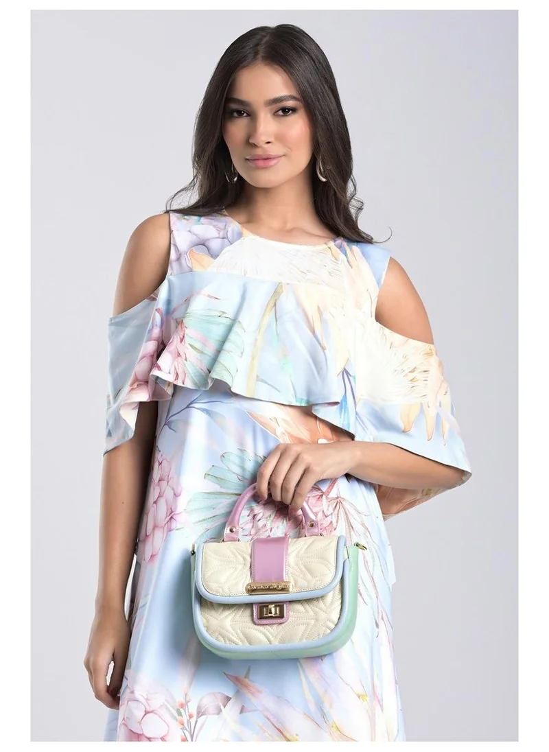 Carmen Steffens  Top Handle Bag in Pearl Yellow for Women | Best Price UAE