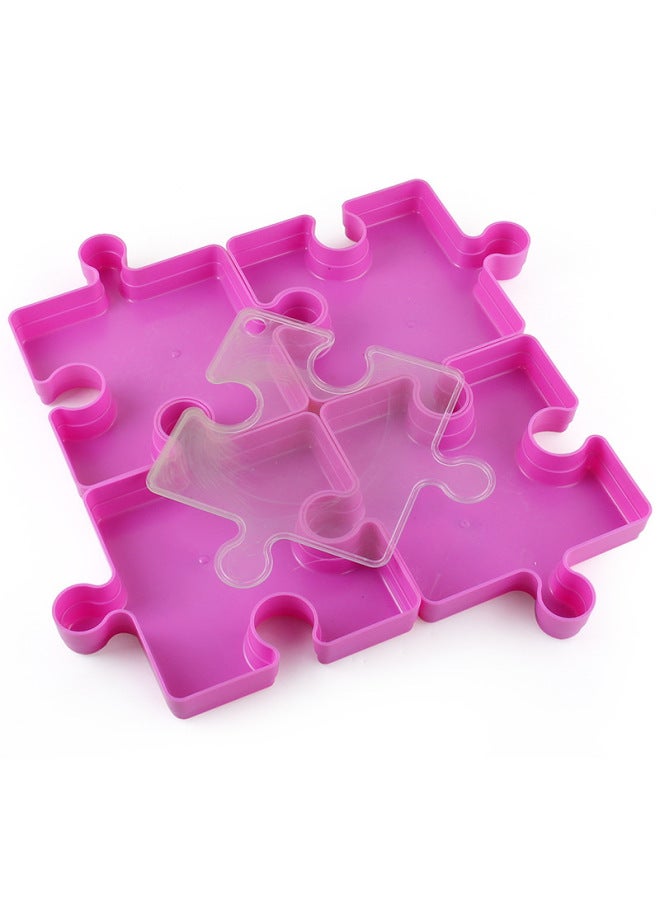 Supply Adult Puzzle 1000 Three-dimensional Puzzle Storage Box Splicing Classification Storage Toys-Color:Puzzle Box Green 691.2G - Image 4