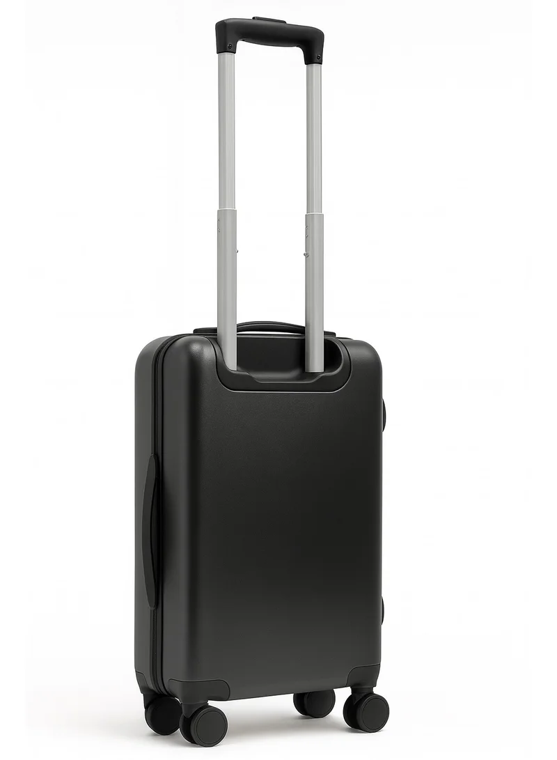 MNUK MANCHESTER 20inch Luggage bag| Polycarbonates & ABS Hardside Luggage Trolley with TSA Lock| Double 360Â° 4 Wheeler| Cabin-20 Inch|Black