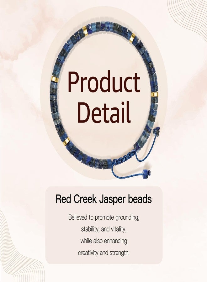 AGOT Thank You & Get Well Gifts for Women - Lapis Lazuli Bracelet for Friends, Mom, Birthday, Thanksgiving & Christmas - Image 3