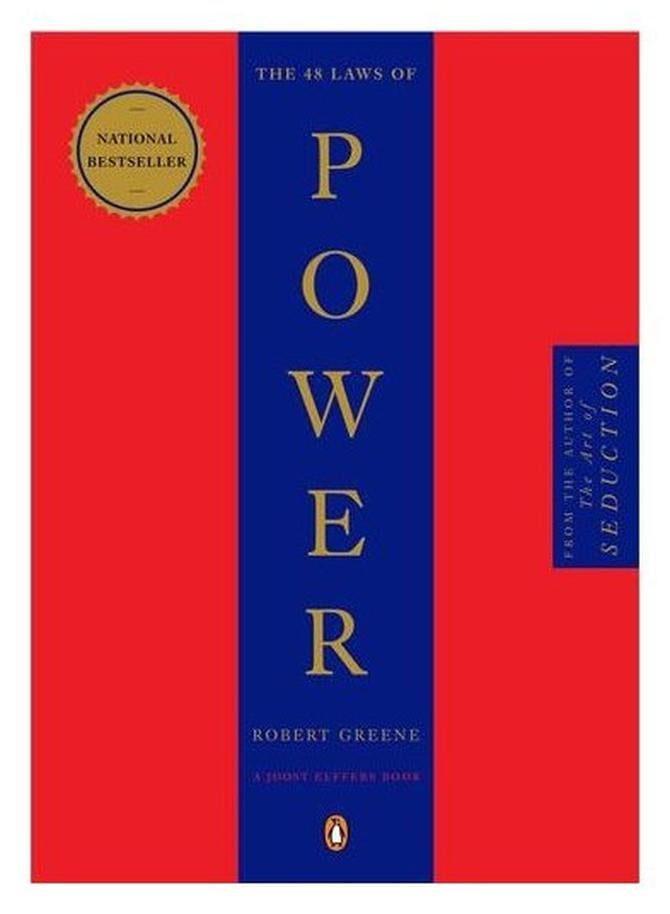 قوانين القوة الثمانية والأربعون غلاف ورقي الإنجليزية - 01/09/2000