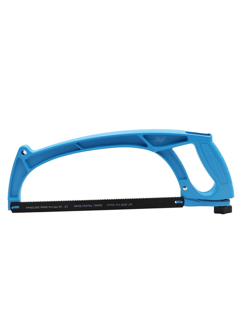ماكس جيرماني إطار منشار حديدي 349H12 من ماكس ألمانيا عالي التحمل - أزرق، 12 بوصة - Image 3