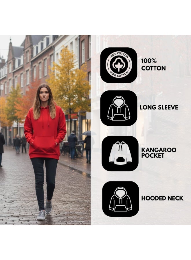 برينت شوب فور مي هودي نسائي - ملابس شتوية للنساء - هودي ناعم ودافئ للسيدات، هودي بأكمام طويلة للنساء، ملابس شتوية مريحة - Image 5