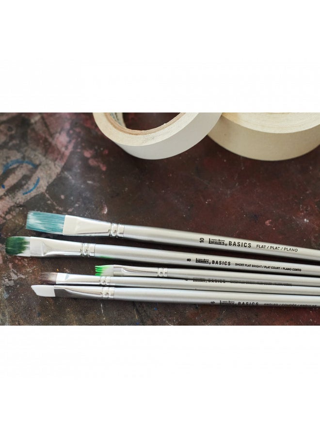Liquitex - Liquitex BASICS Acylic Paintbrush, Set of 5 - Image 1