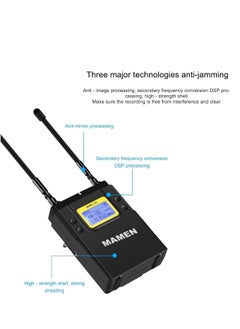 WMIC-01 UHF wireless microphone kit with 2 transimitters - pzsku/Z03CDDFA842AC8F094F72Z/45/_/1737206040/76b6a935-ccf5-412e-b4ad-02c455b83eef