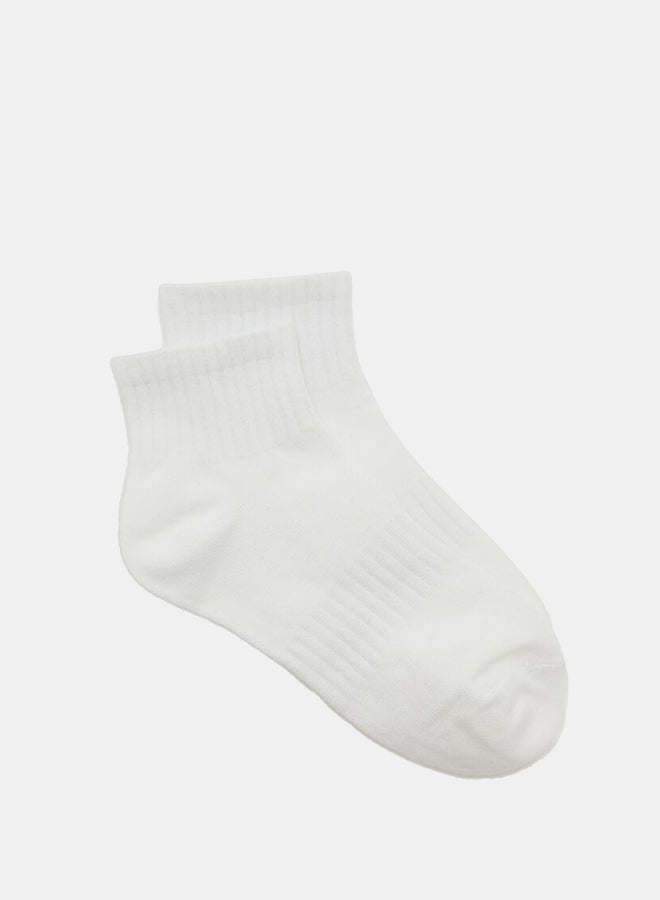 FOREVER 21 Ribbed Quarter Socks - Image 2