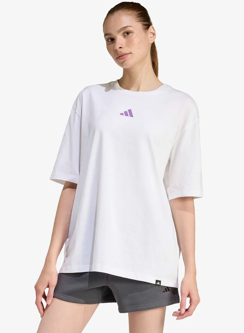 Adidas Soft  Graphic Oversized Tshirt