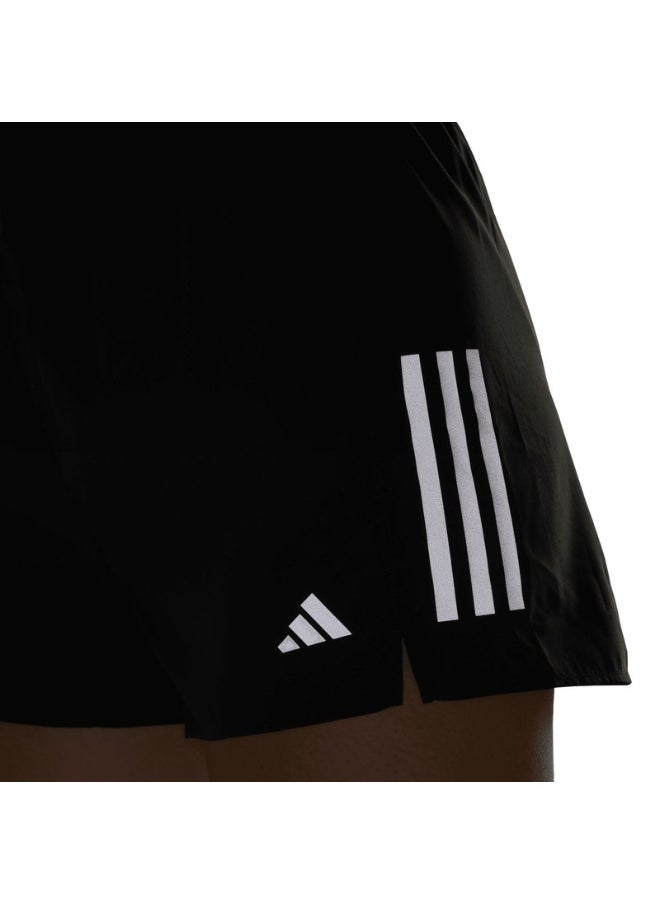 adidas Originals adidas OTR B SHORT Black Running SHORTS for Women - 2XS3  - Image 4