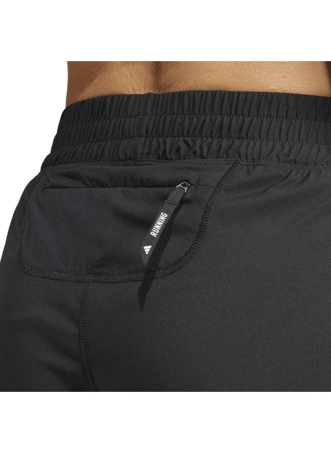 adidas Originals adidas OTR B SHORT Black Running SHORTS for Women - 2XS3  - Image 3