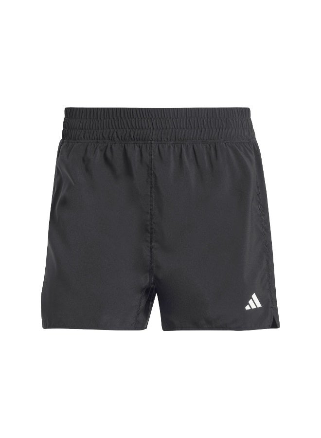 Adidas Otr B Short Black Running Shorts For Women 2XS 3" - Image 2