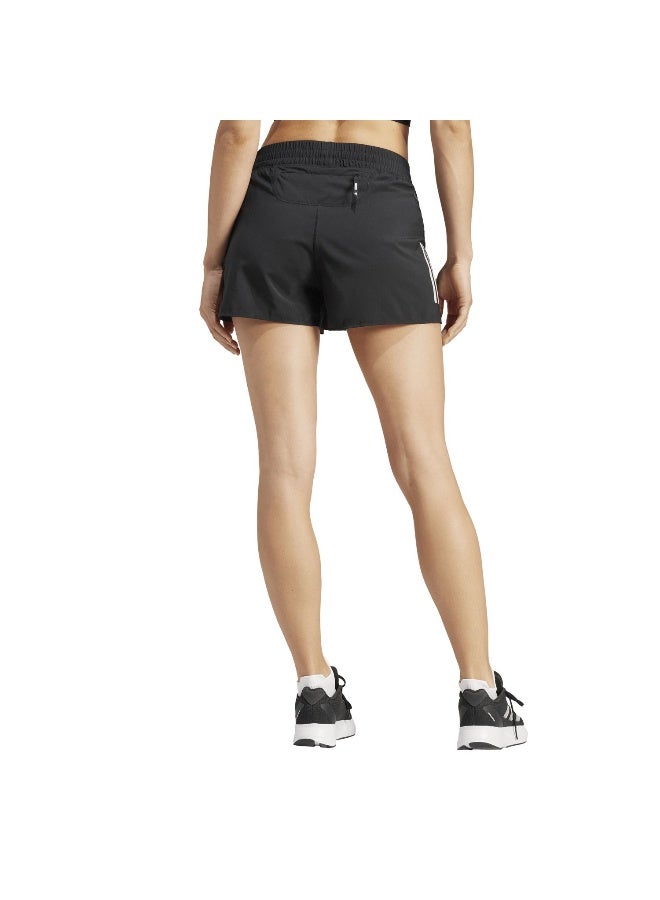 Adidas Otr B Short Black Running Shorts For Women 2XS 3" - Image 4