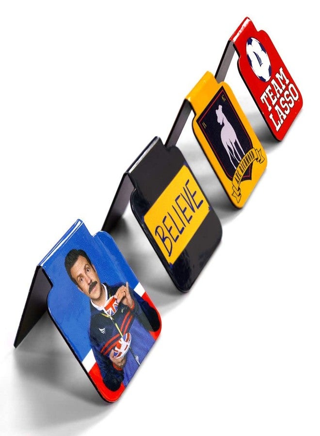Ata-Boy Ted Lasso Believe Bookmark Set Magnetic Bookmarks (4 Set) Gifts & Merchandise - Image 3