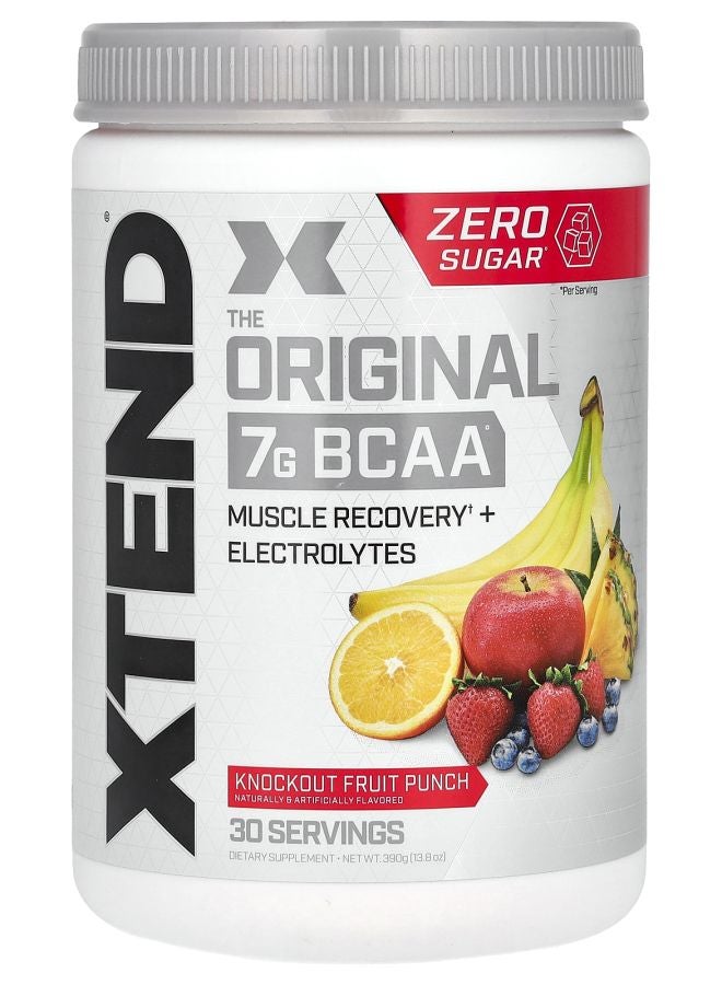 XTEND The Original 7G BCAA Knockout Fruit Punch 13.8 oz (390 g)